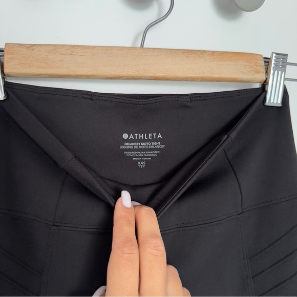 Athleta Delancey Moto Tight Leggings XXS - Picture 11 of 11